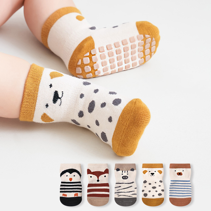 Unisex Baby Socks Non Slip - Calzini da pavimento per bambini alla