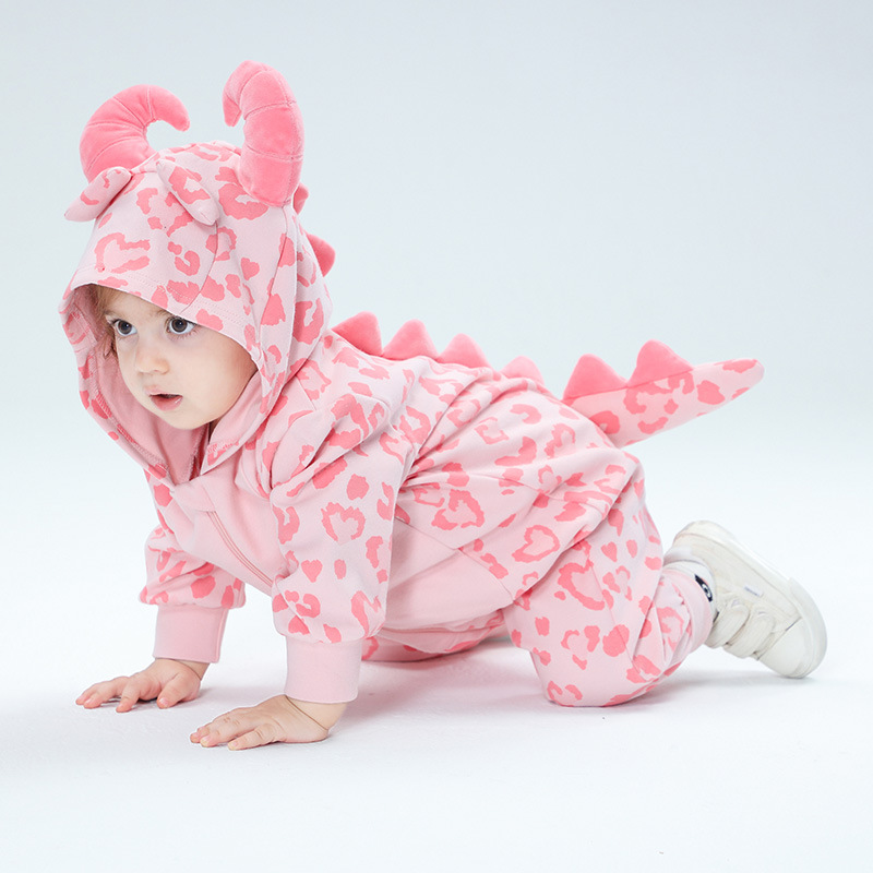 Cotton Baby Onesies Zipper - Primavera Kigurumis Neonate Vestiti Carini Cosplay