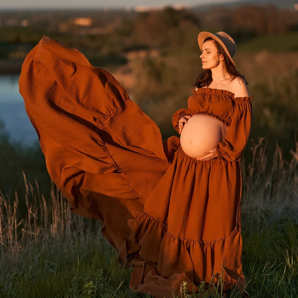 Maternity Wear - Abito fotografico premaman retrò sexy con