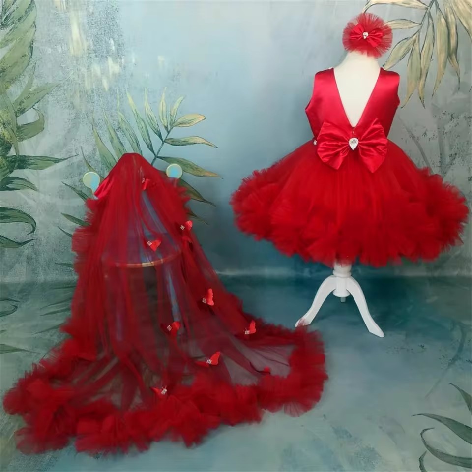 Abiti da ragazza di fiore ross - Toddler Girl Tulle Party Dress recensione e prezzo