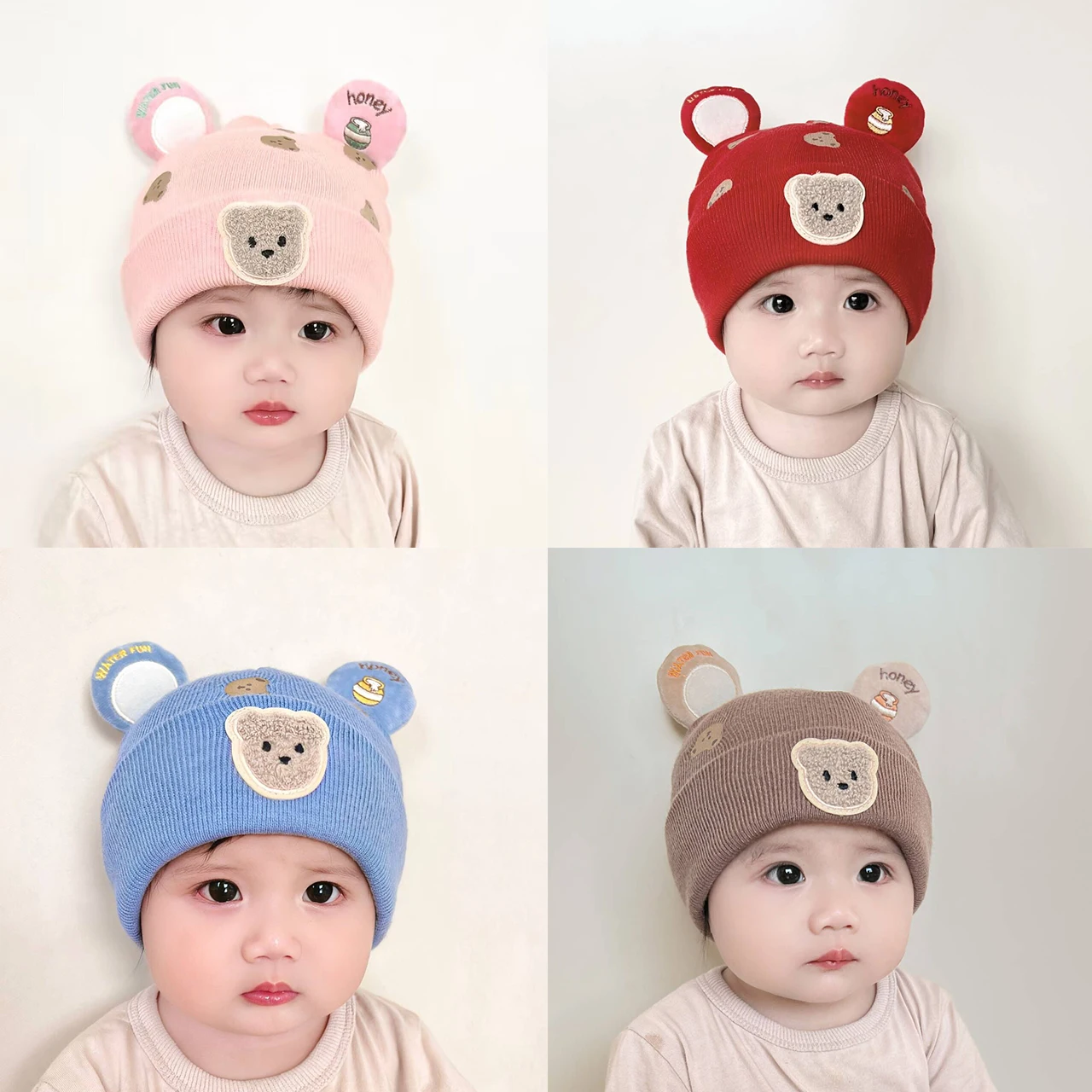 Wnter Warm Baby Beanie Hat Cut - Infant Beanie Hat With Ears recensione e prezzo